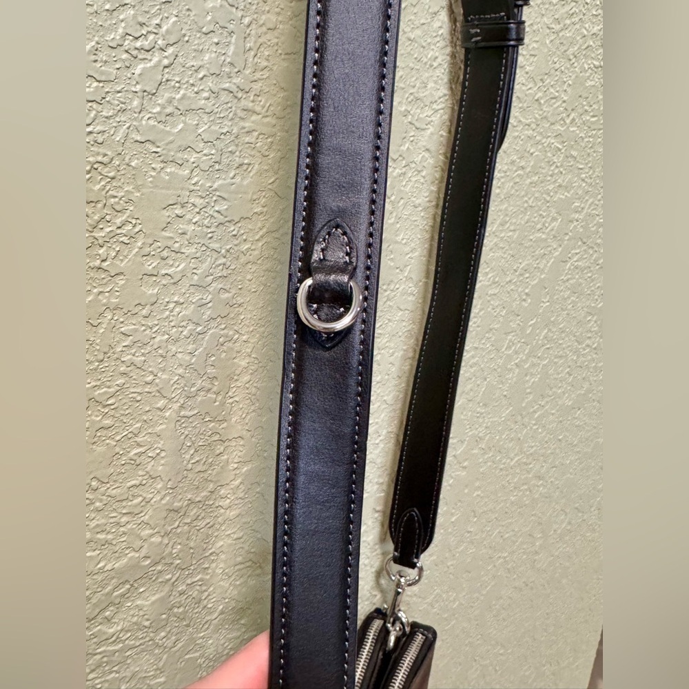 Coach Double Zip Crossbody in Signature Canvas- New without tags - Picture 4 of 14